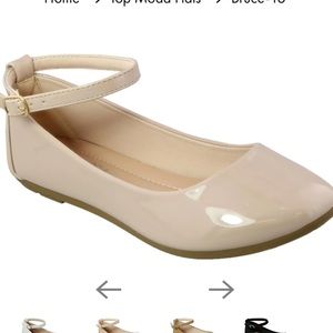 Nude Patent Flats